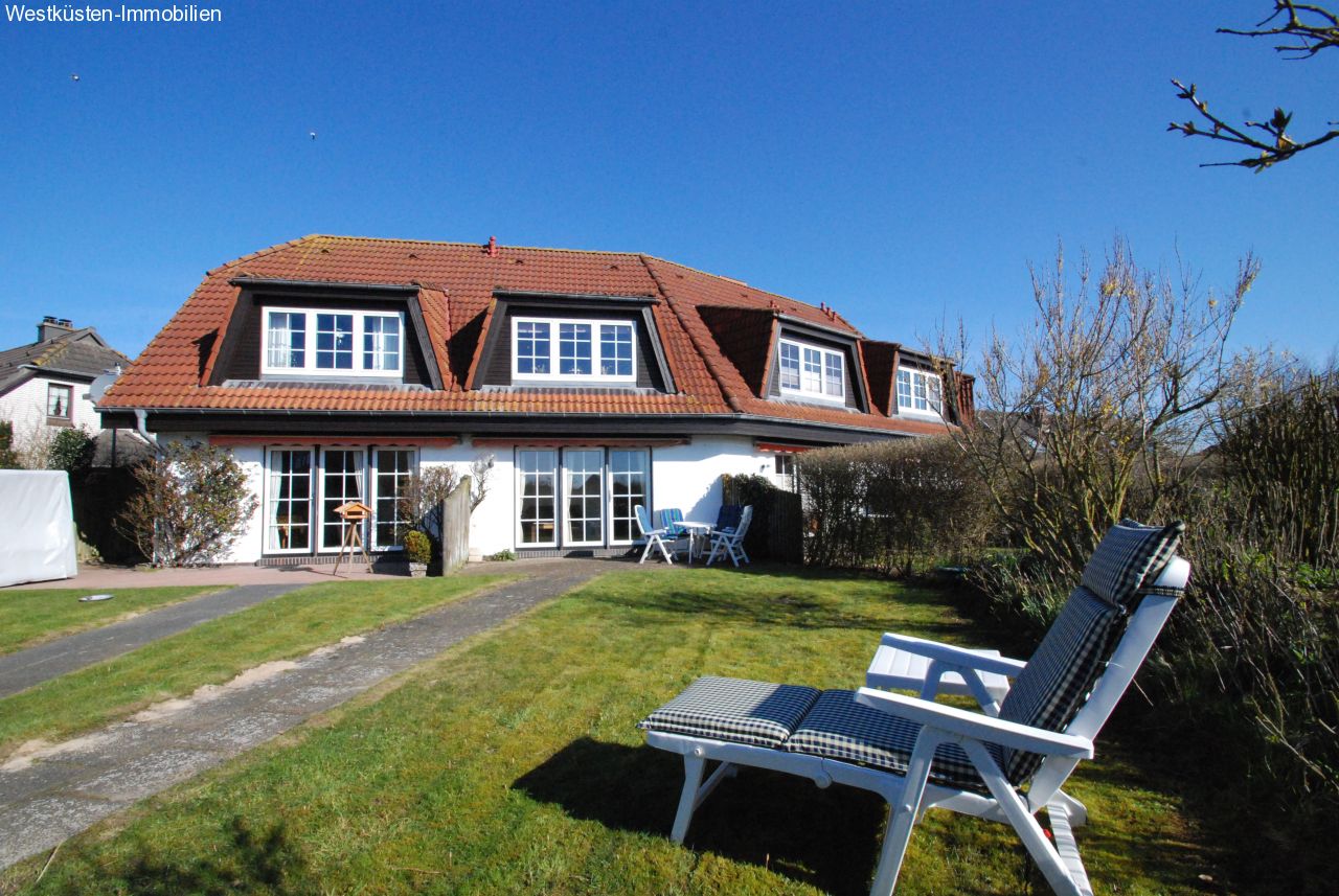 Friedrichskoog-Spitze: Reserviert! Die sehr gepflegte Ferienwohnung in ruhiger Lage direkt an der Nordsee! 