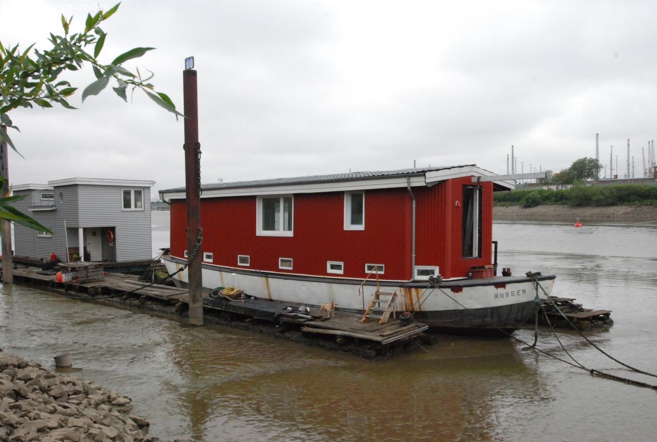 Hamburg: Reserviert! Die besondere (Im)mobilie, ein Hausboot für Handwerker in Hamburg! 