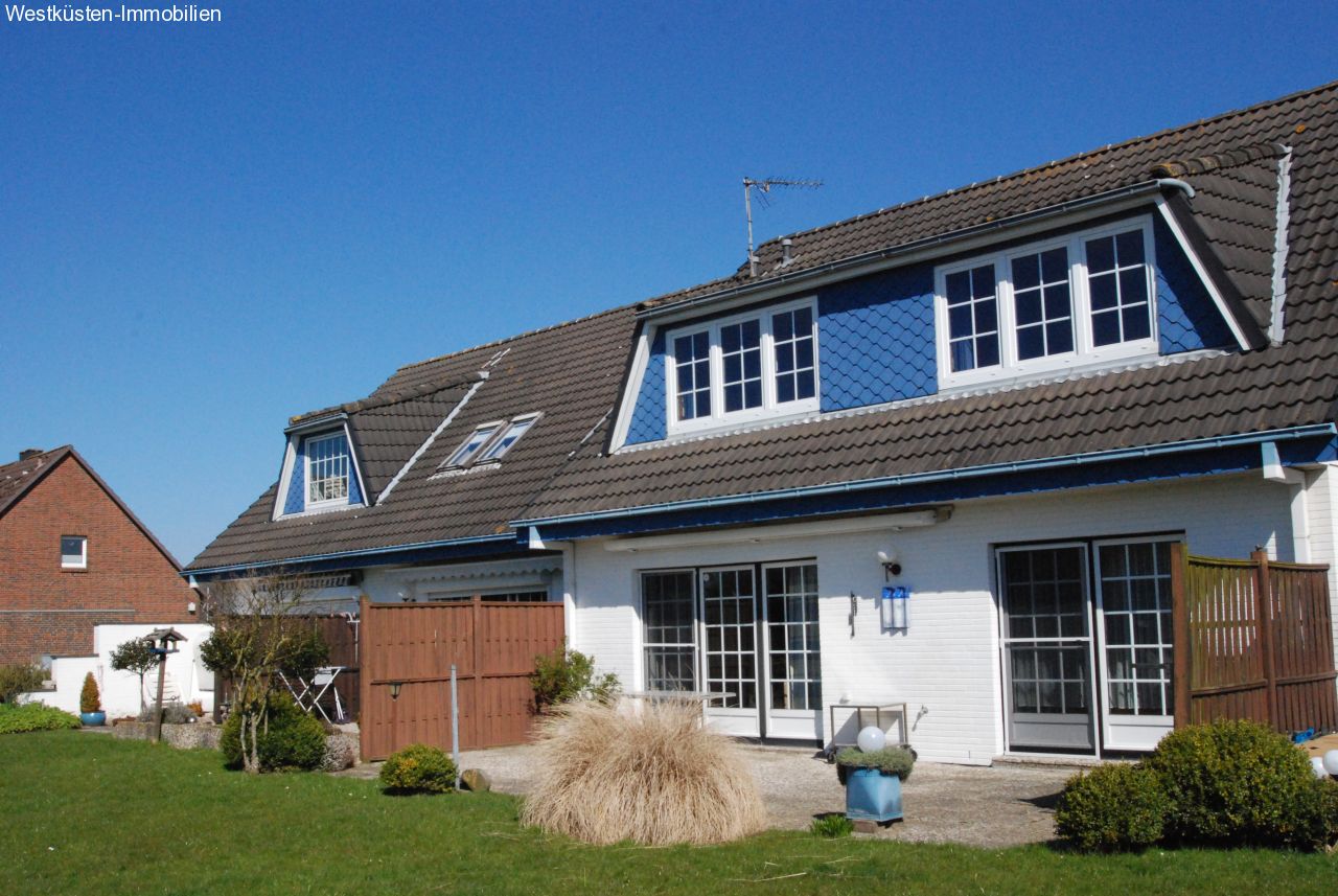 Friedrichskoog-Spitze: Schöne renovierte Ferienwohnung in Deichnähe! 