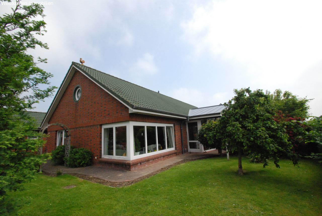 Marnerdeich: Der neuwertige und behindertengerechte Bungalow in Sackgassenlage! 