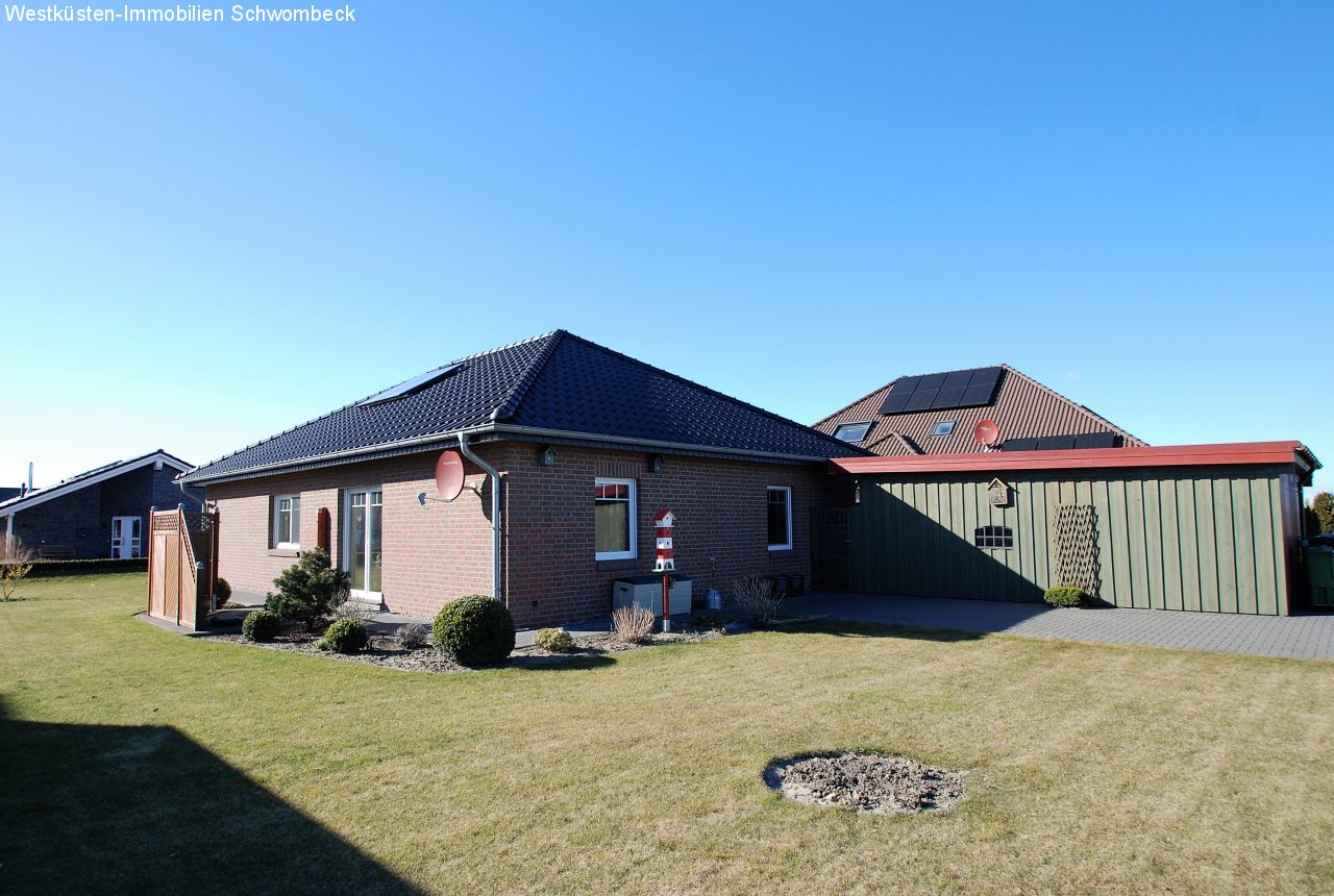 Büsum: Reserviert! Ebenerdig Wohnen - Der neuwertige Walmdachbungalow an der Nordsee! 