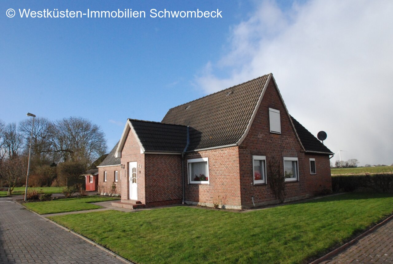 Trennewurth: Gepflegtes Einfamilienhaus mit top Fernblick in Nordseenähe! 