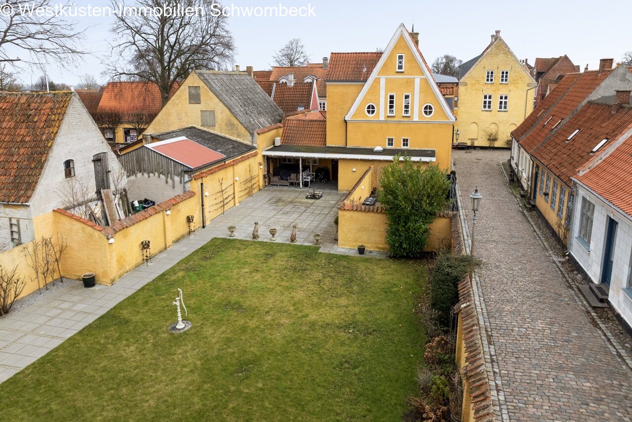 Gartenblick von oben