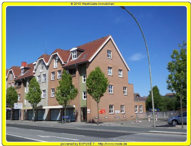 Heide: Gepflegte Singlewohnung mit Blick über Heide! 