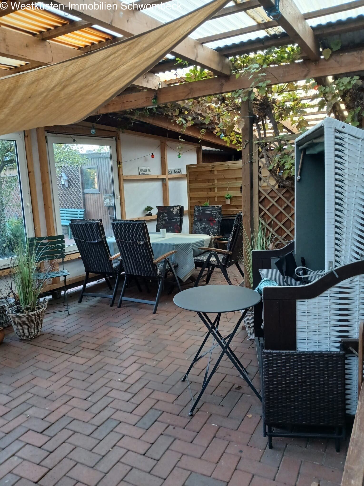 Überdachte Terrasse, Wintergarten