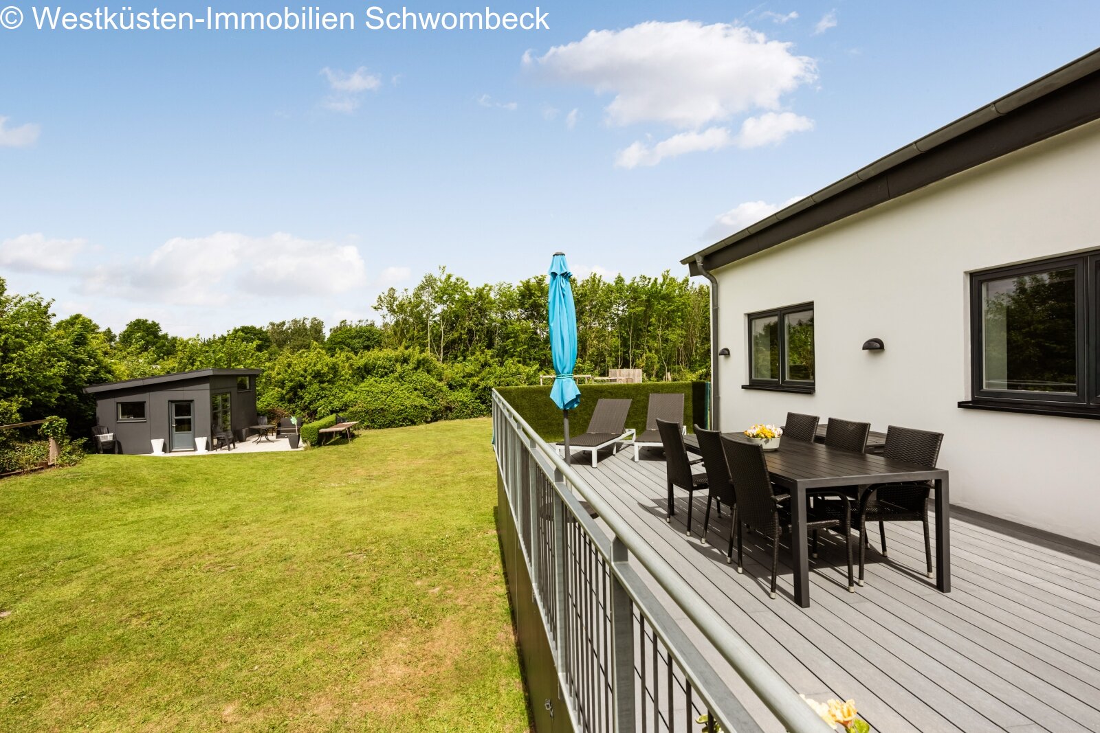 hoch Terrasse 