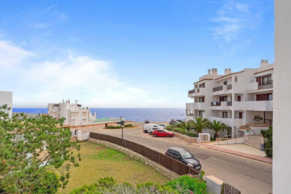 Santanyí: Exklusives Penthouse mit Meerblick in Cala D"or, 134 m², 3 SZ, 2 Bäder, Terrassen, Pool, Stellplatz  Santanyí: Exklusives Penthouse mit Meerblick in Cala D"or, 134 m², 3 SZ, 2 Bäder, Terrassen, Pool, Stellplatz