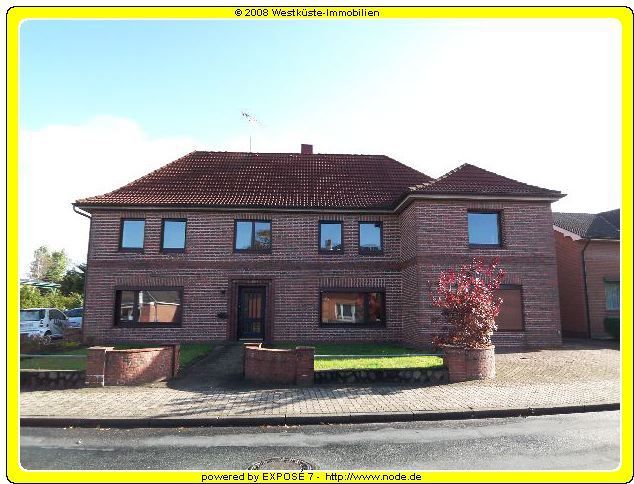 Nordhastedt: Die ruhige, renovierte 2,5 Zim.-Wohnung nähe Heide! 