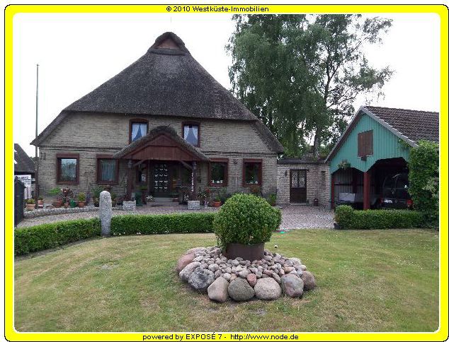 Wesseln: Sanierter Resthof unter Reet mit Flair und viel Platz! 