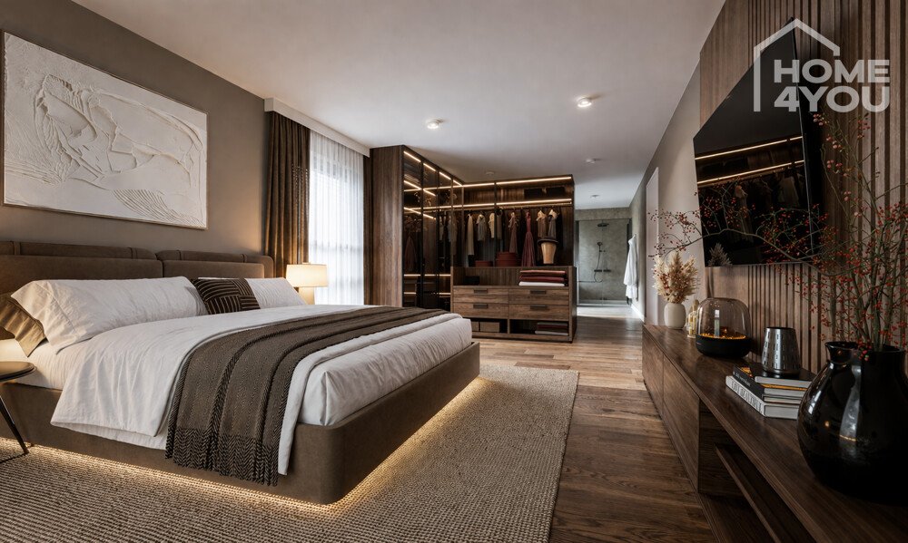 Monheim am Rhein / Baumberg: Exklusive Penthousewohnung im Eschenpark, 139 qm, 4 Zi., 2 Bäder, Dachterrasse, TG, Keller 