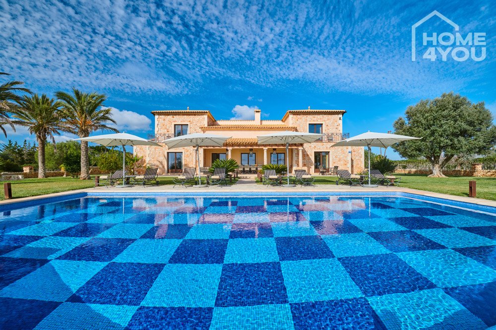 Calas De Mallorca: Exclusive Traum-Finca mit Meerblick, Vermietlizenz, Gästehaus, Pool, Solar, Fußbodenheiz, Brunnen Calas De Mallorca: Exclusive Traum-Finca mit Meerblick, Vermietlizenz, Gästehaus, Pool, Solar, Fußbodenheiz, Brunnen