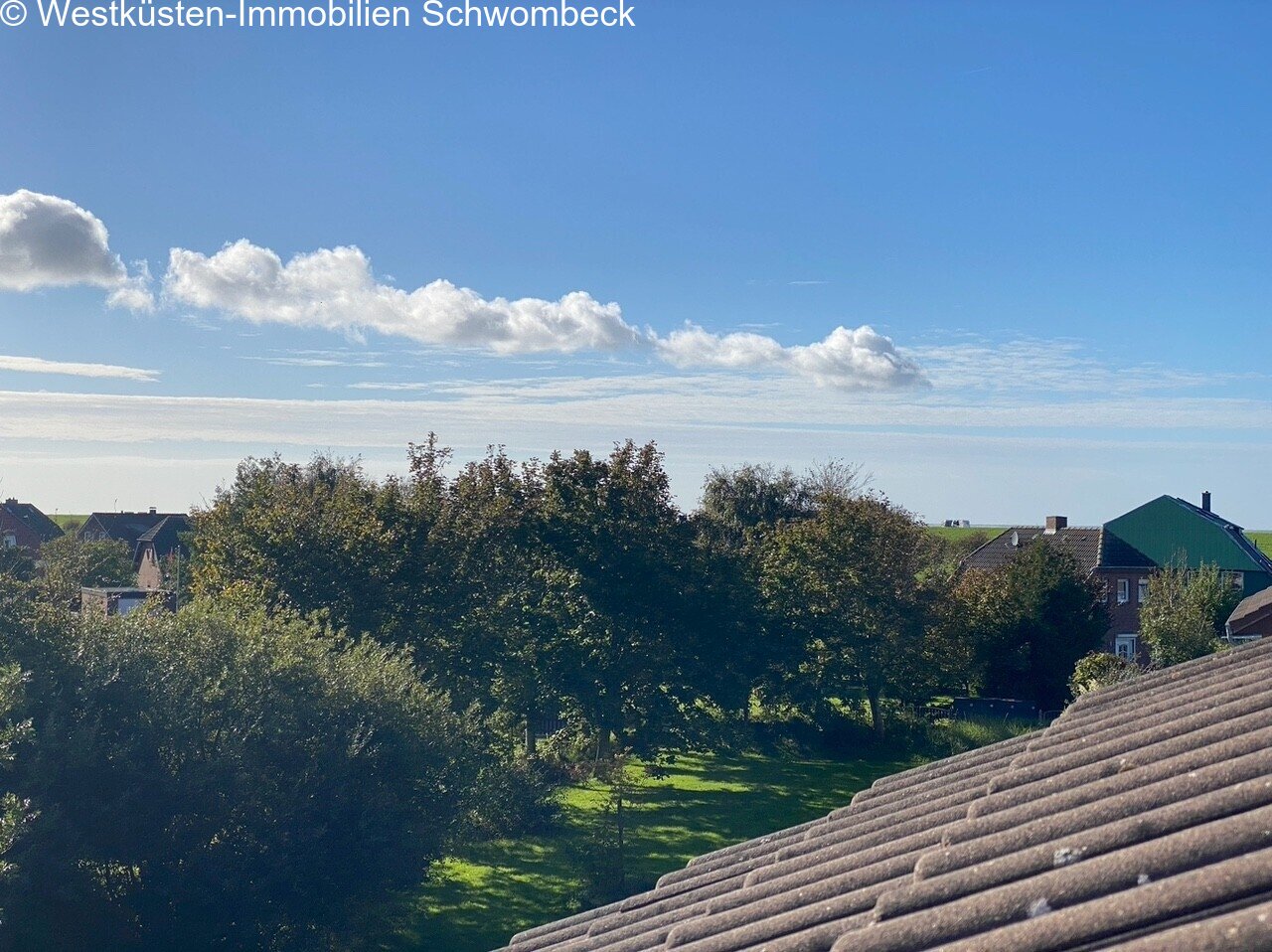 Blick Richtung Westen Blick Richtung Westen