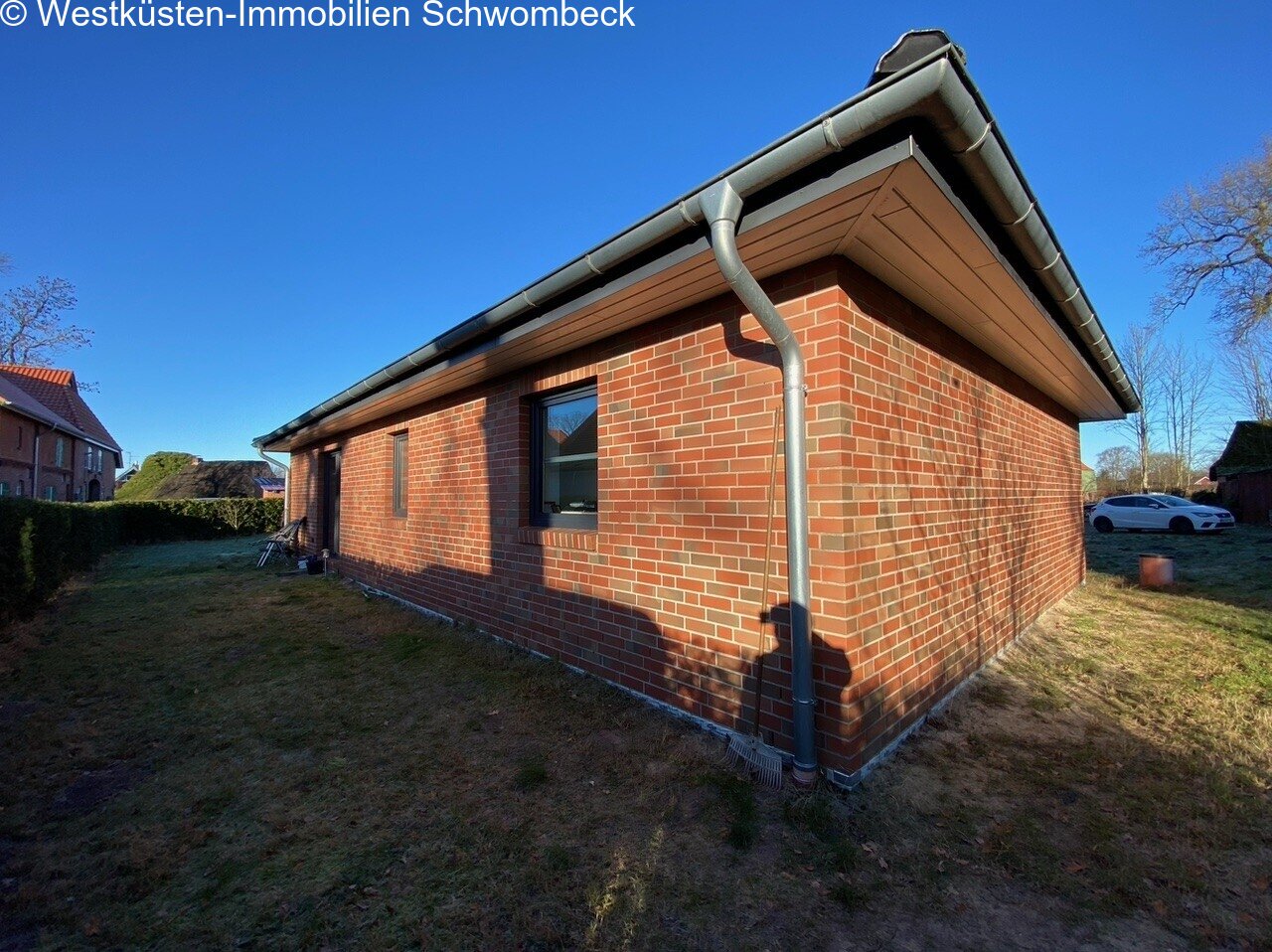 Bungalow Rückansicht